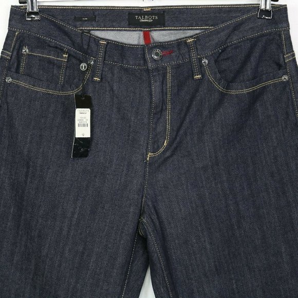Talbots Flare Jeans‎ Dark Stretch 12 X 32 - Picture 6 of 10